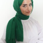 Bambu Şal Benetton Yeşili