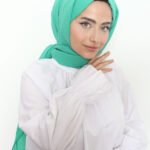 Caz Şal Benetton Yeşili