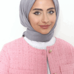 Pamuk Kraş Eşarp Füme