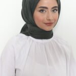 Pamuk Kraş Eşarp Haki