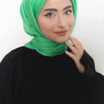 Kristal Eşarp Benetton Yeşili