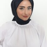 Kristal Eşarp Lacivert