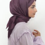 Kristal Eşarp Lavanta