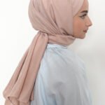 Pamuk Kraş Şal Latte