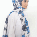 Soft Pamuk Şal Çiçek Desenli 2