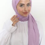 Penye Şal Lila