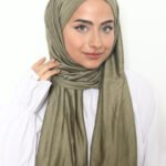 Penye Şal Soft Yeşil