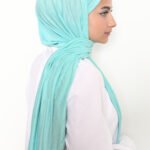 Penye Şal Su Yeşili