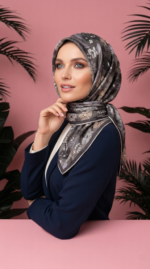 Zeren Pamuk Eşarp Acı Kahve