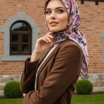 Zeren Pamuk Eşarp Beyaz