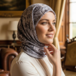 Zeren Pamuk Eşarp Beyaz