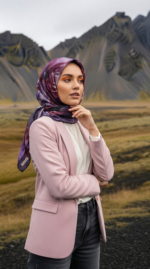 Zeren Pamuk Eşarp Fuşya