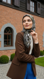 Zeren Pamuk Eşarp Haki