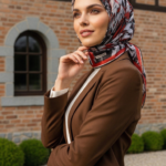 Zeren Pamuk Eşarp Kırmızı