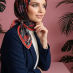 Zeren Pamuk Eşarp Kırmızı