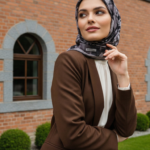 Zeren Pamuk Eşarp Krem