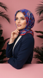 Zeren Pamuk Eşarp Laci Kırmızı