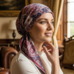 Zeren Pamuk Eşarp Laci Kırmızı