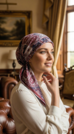 Zeren Pamuk Eşarp Laci Kırmızı