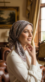 Zeren Pamuk Eşarp Saks