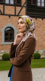 Zeren Pamuk Eşarp Pembe