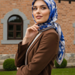 Zeren Pamuk Eşarp Saks