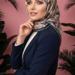 Zeren Pamuk Eşarp Siyah