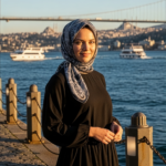 Zeren Pamuk Eşarp Siyah