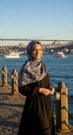 Zeren Pamuk Eşarp Taş