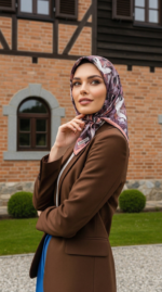 Zeren Pamuk Eşarp Turuncu