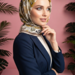 Zeren Pamuk Eşarp Vizon