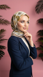 Zeren Pamuk Eşarp Vizon