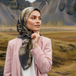 Zeren Pamuk Eşarp Yağ Yeşili