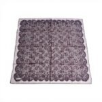 Zeren İnci Işıltısı Eşarp Bordo - Image 2