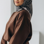 Zeren İnci Işıltısı Eşarp Taş Gri